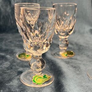 Waterford Crystal Elegant Clear Goblet Set